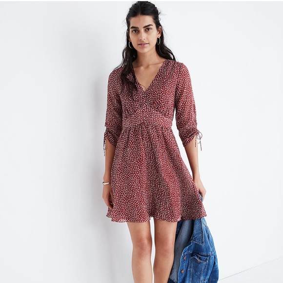 Madewell Dresses & Skirts - Madewell Starviolet Mini Dress is Ditsy Flowers, size 8.